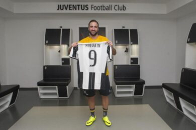 Juventus, paura per Higuain: sotto scorta della Digos