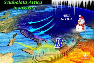 Meteo: weekend ‘asciutto’, da lunedi’ venti gelidi e prima neve