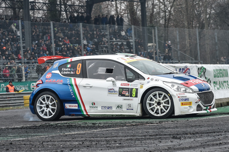 Andreucci e la Peugeot 208 T16 vincono il Monza Rally Show 2016 Andreucci e la Peugeot 208 T16 vincono il Monza Rally Show 2016