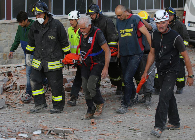 Terremoto, controllo sanitario per i vigili del fuoco. Ona e Usb: “Non basta”