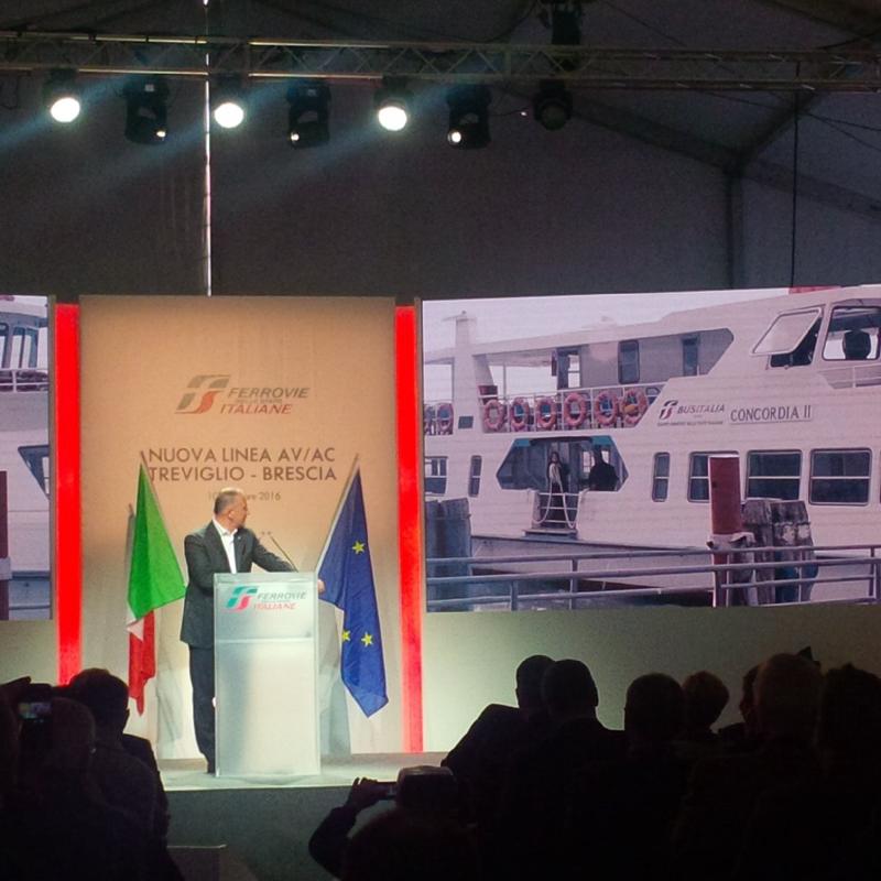 FS, al via l’Alta Velocità Treviglio-Brescia. Interviste, video e foto FS, al via l’Alta Velocità Treviglio-Brescia. Interviste, video e foto