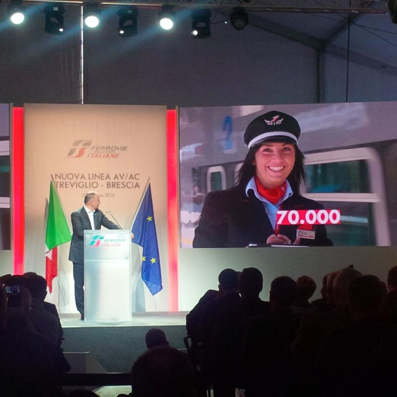 FS, al via l’Alta Velocità Treviglio-Brescia. Interviste, video e foto FS, al via l’Alta Velocità Treviglio-Brescia. Interviste, video e foto