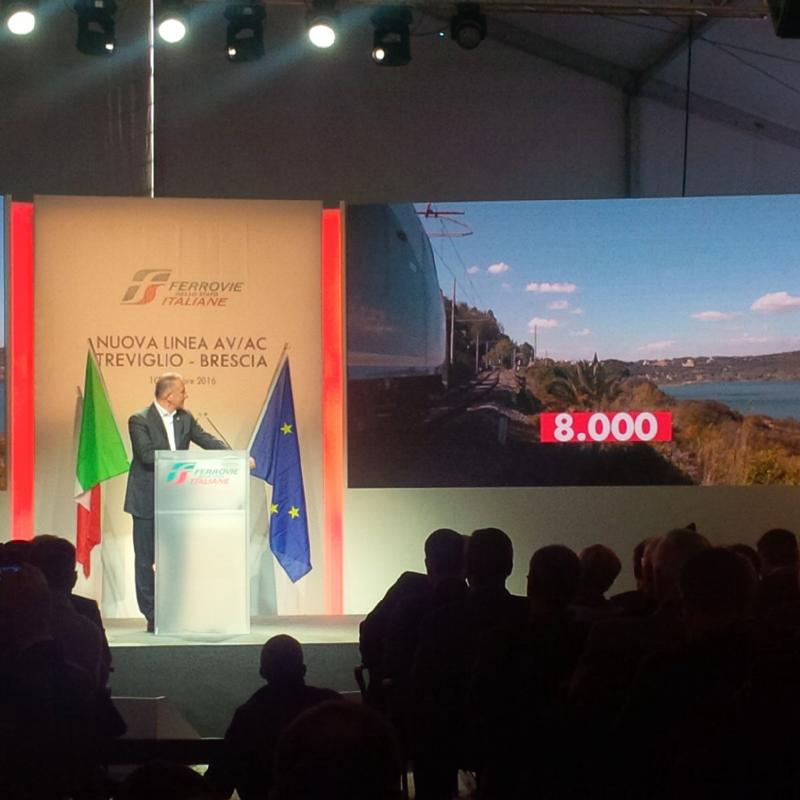 FS, al via l’Alta Velocità Treviglio-Brescia. Interviste, video e foto FS, al via l’Alta Velocità Treviglio-Brescia. Interviste, video e foto