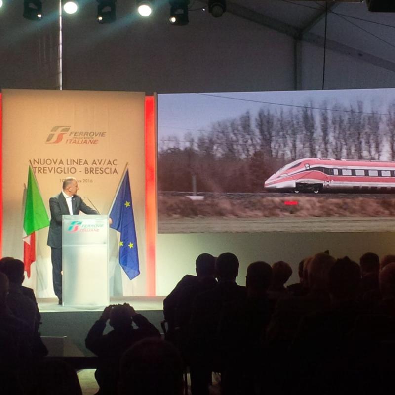 FS, al via l’Alta Velocità Treviglio-Brescia. Interviste, video e foto FS, al via l’Alta Velocità Treviglio-Brescia. Interviste, video e foto