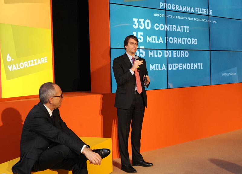 Galleria foto 'Intesa Sanpaolo lancia Sharing Italy, grande evento per dare slancio al Paese' - foto 1