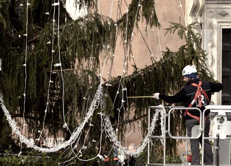 Facebook boccia l’albero di Natale della tristezza e il Comune corre ai ripari Facebook boccia l’albero di Natale della tristezza e il Comune corre ai ripari