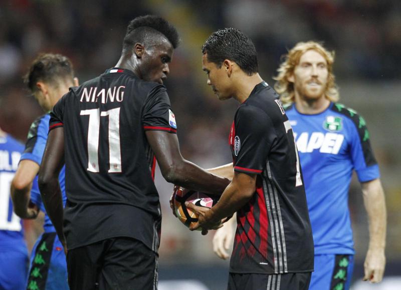 Milan, Montella: Niang non è più il primo rigorista Milan, Montella: Niang non è più il primo rigorista