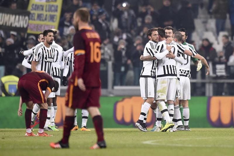 La Juve batte 1 – 0 la Roma e si invola La Juve batte 1 – 0 la Roma e si invola