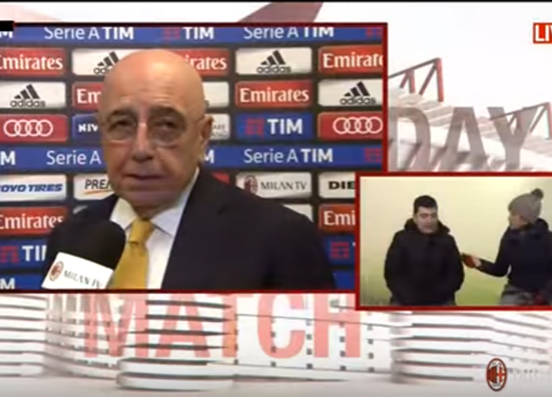 Milan, Galliani: “Tifo Juventus 36 partite su 38” Milan, Galliani: “Tifo Juventus 36 partite su 38”