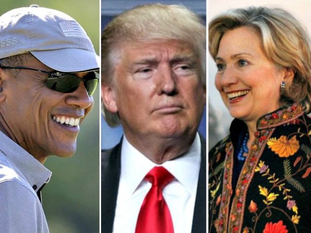 Trump versus Obama Trump versus Obama