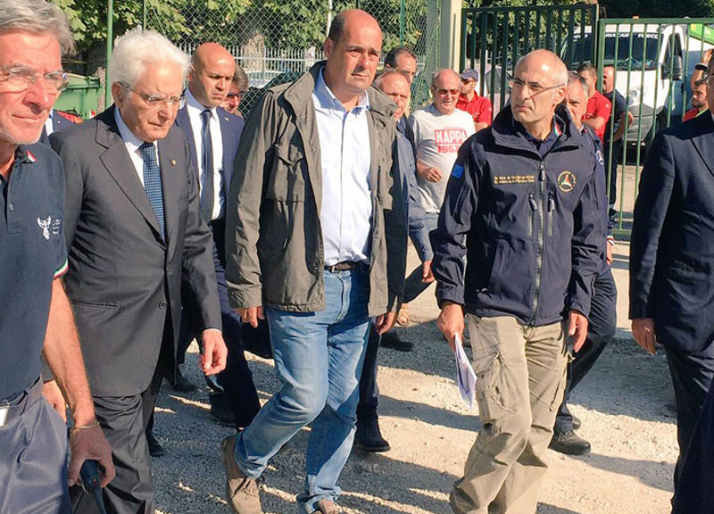 Amatrice, Zingaretti in tv ai funerali: paga la Regione. Le spese d’immagine Amatrice, Zingaretti in tv ai funerali: paga la Regione. Le spese d’immagine