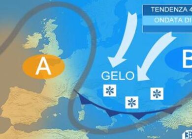Meteo: neve e gelo in arrivo. Ecco dove cadranno i fiocchi e quando. Mappe