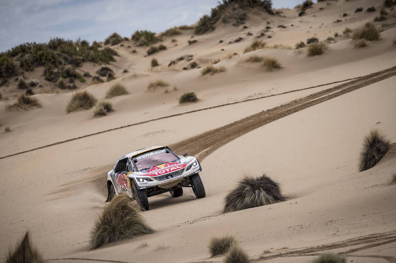 DAKAR2017 : le Peugeot 3008DKR sempre in testa anche nella tappa marathon