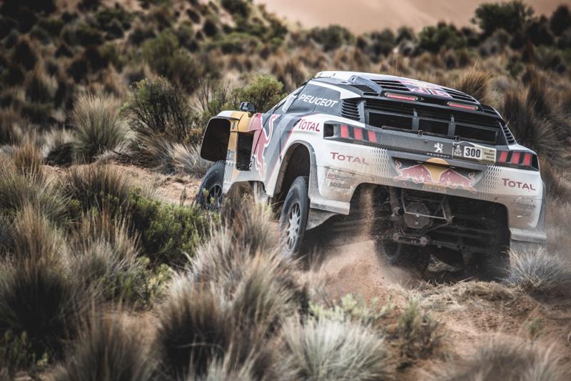 DAKAR2017 : le Peugeot 3008DKR sempre in testa anche nella tappa marathon