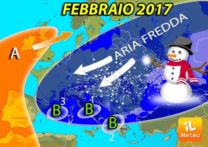 Neve abbondante in pianura per molti giorni. Scopri dove: mappa. E il gelo…
