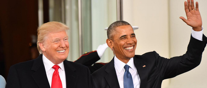 Trump, Melania in abito azzurro incanta Bill Clinton. Furia Hillary. FOTO