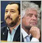 Grillo – Salvini, il derby continua