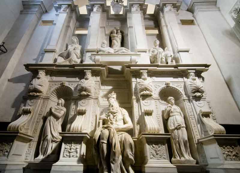 San Pietro in Vincoli, la luce di Michelangelo fa resuscitare il Mosè San Pietro in Vincoli, la luce di Michelangelo fa resuscitare il Mosè