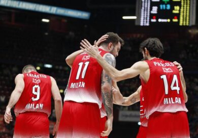 Olimpia Milano, lezione all’Olympiakos. Pascolo Mvp, ma è show di squadra