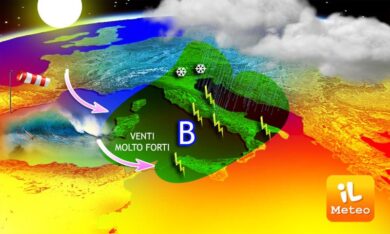 Previsioni meteo, Italia nella morsa maltempo. Forti piogge tutta la settimana