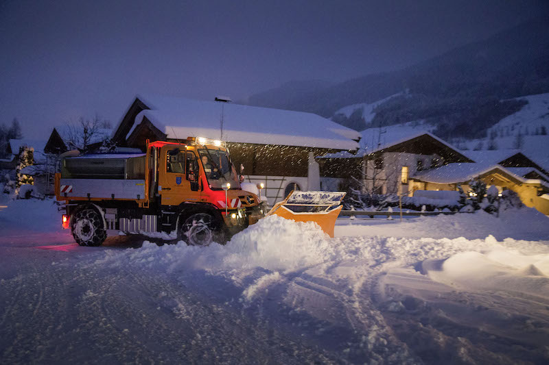 Mercedes Unimog: impossibile fermalto