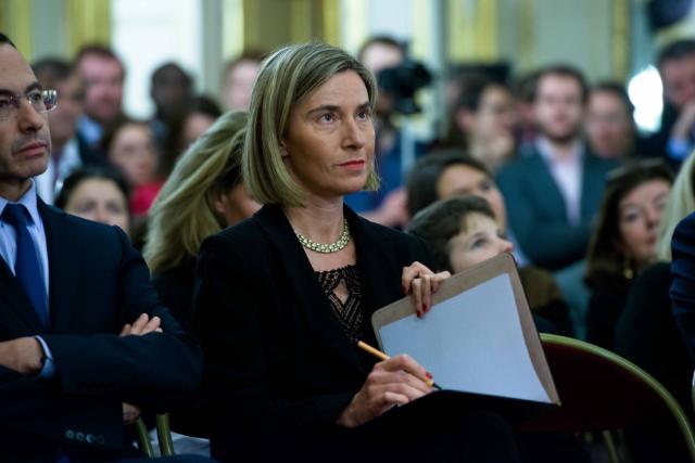 Usa, Mogherini vola a Washington. Linea dura con Trump Usa, Mogherini vola a Washington. Linea dura con Trump