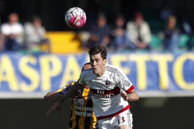 MILAN. Romagnoli, lesione al flessore. Tempi di recupero. Emergenza rossonera