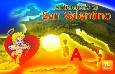 Previsioni meteo, arriva l’anticiclone di San Valentino
