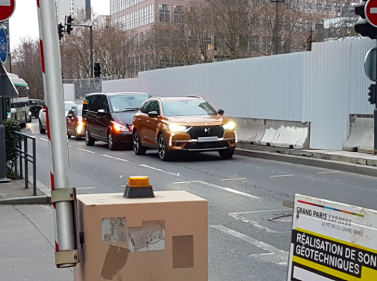 DS7 il SUV premium del Gruppo PSA  è stato avvistato a Parigi