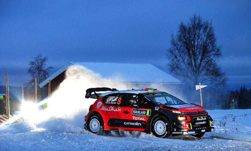 Rally di Svezia Le Citroen C3 WRC rimangono in gara