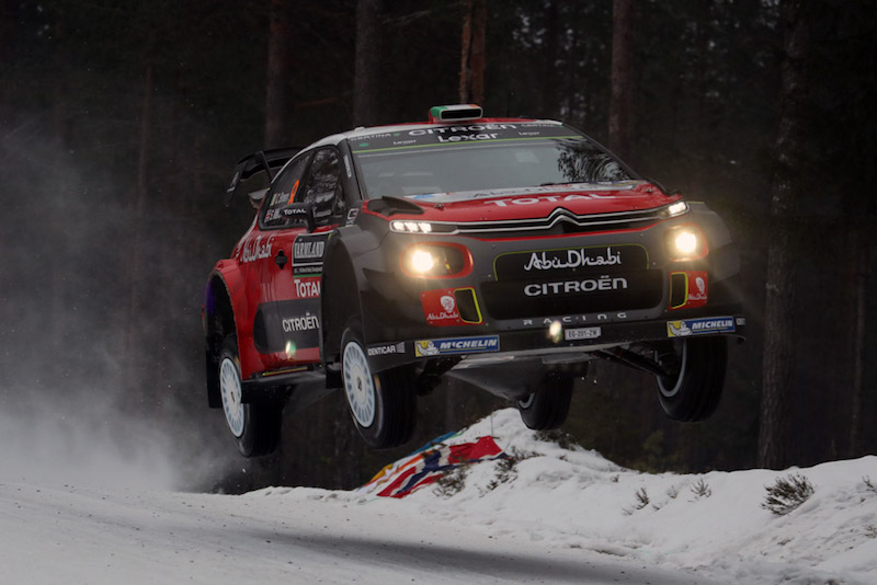 Rally di Svezia Le Citroen C3 WRC rimangono in gara