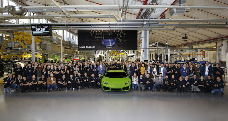 Lamborghini si aggiudica per la quarta volta il premio Top Employer Italia Lamborghini si aggiudica per la quarta volta il premio Top Employer Italia