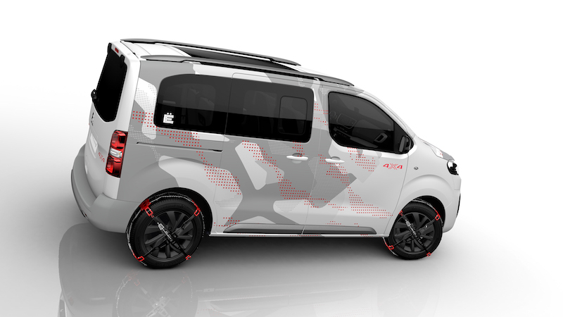 Citroen SpaceTourer 4X4 Ë Concept: a Ginevra 2017 per vivere l’avventura Citroen SpaceTourer 4X4 Ë Concept: a Ginevra 2017 per vivere l’avventura