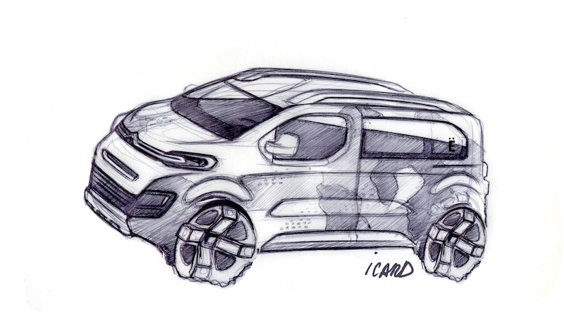 Citroen SpaceTourer 4X4 Ë Concept: a Ginevra 2017 per vivere l’avventura Citroen SpaceTourer 4X4 Ë Concept: a Ginevra 2017 per vivere l’avventura