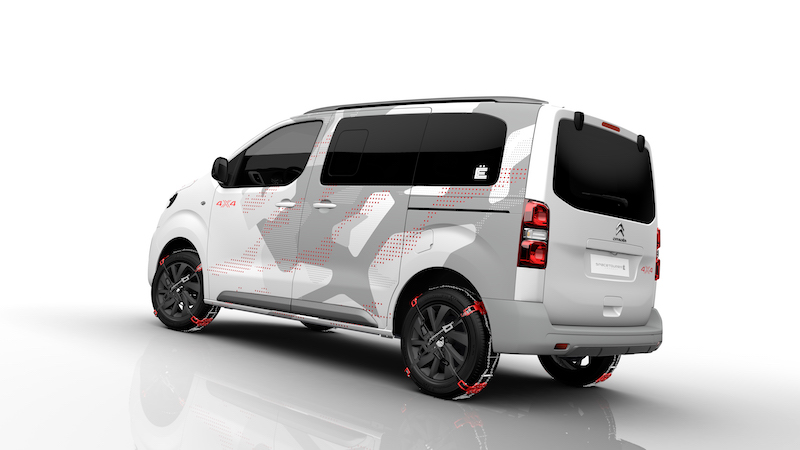 Citroen SpaceTourer 4X4 Ë Concept: a Ginevra 2017 per vivere l’avventura Citroen SpaceTourer 4X4 Ë Concept: a Ginevra 2017 per vivere l’avventura