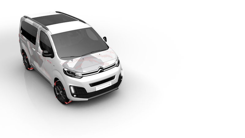 Citroen SpaceTourer 4X4 Ë Concept: a Ginevra 2017 per vivere l’avventura Citroen SpaceTourer 4X4 Ë Concept: a Ginevra 2017 per vivere l’avventura