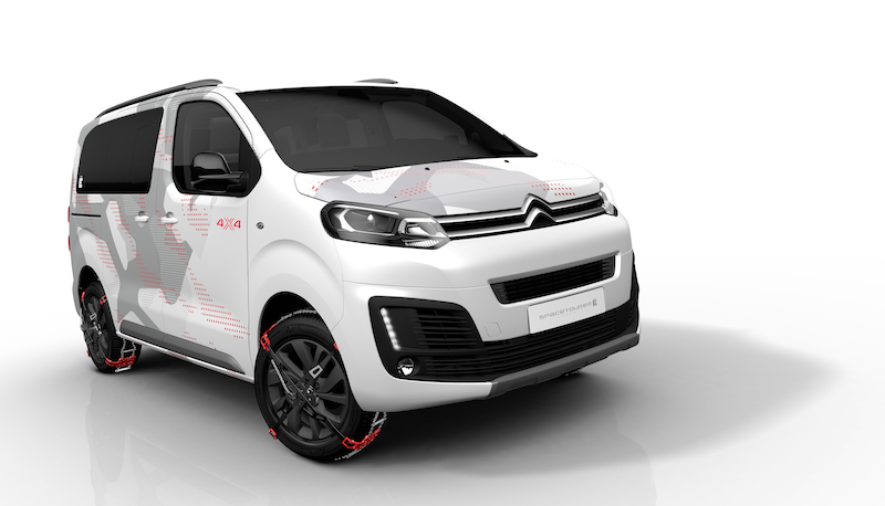 Citroen SpaceTourer 4X4 Ë Concept: a Ginevra 2017 per vivere l’avventura Citroen SpaceTourer 4X4 Ë Concept: a Ginevra 2017 per vivere l’avventura