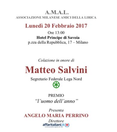 Affari intervista Salvini. Manda le tue domande