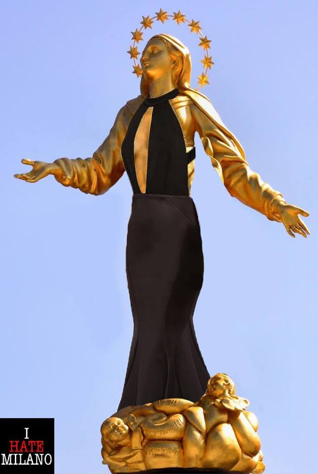 Milano Fashion Week 2017, ecco l’ultima: brandizzare la Madonnina. I HATE Milano Fashion Week 2017, ecco l’ultima: brandizzare la Madonnina. I HATE