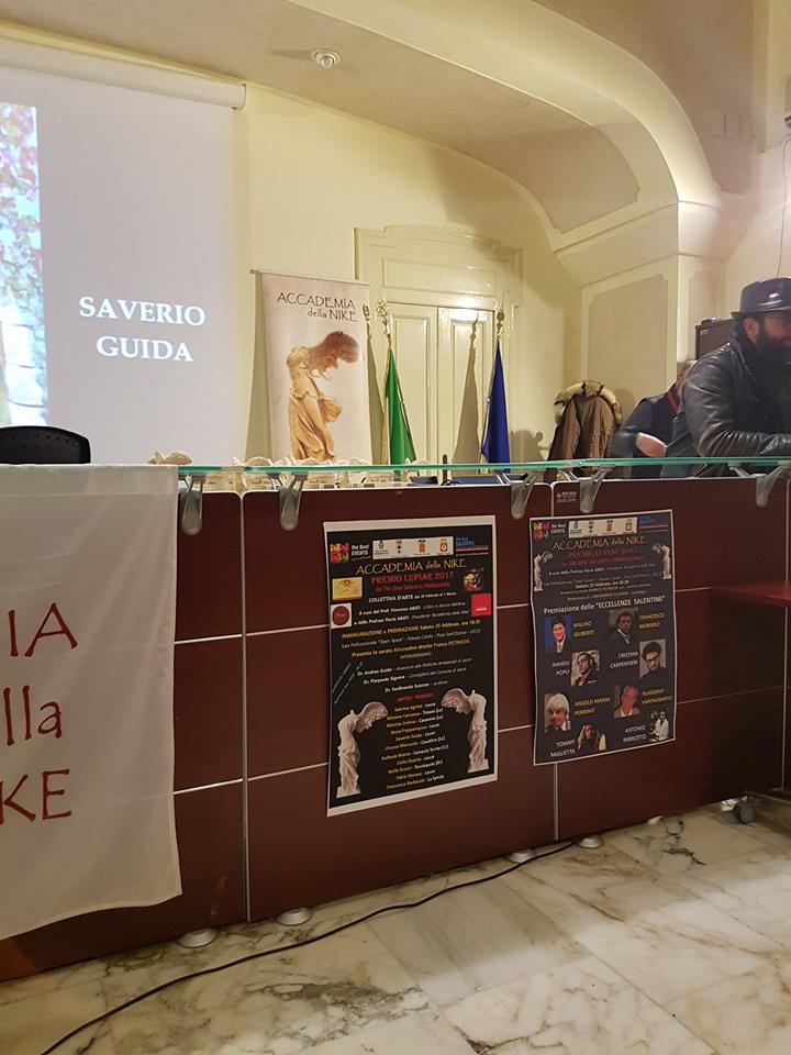 Premio Lupiae 2017 ad Angelo Maria Perrino. Le foto Premio Lupiae 2017 ad Angelo Maria Perrino. Le foto