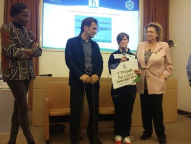 Bracco sostiene donne e giovani nello sport. Rabbolini superstar