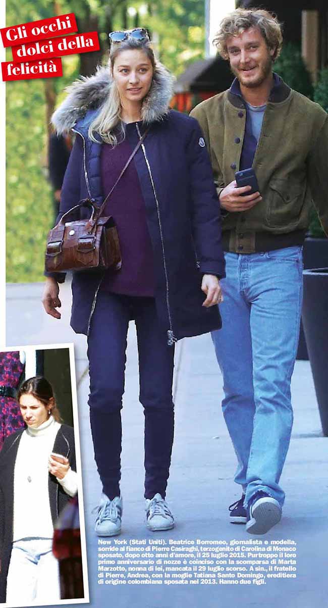 Beatrice Borromeo e Pierre Casiraghi, svelato il nome del bebè: Stefano