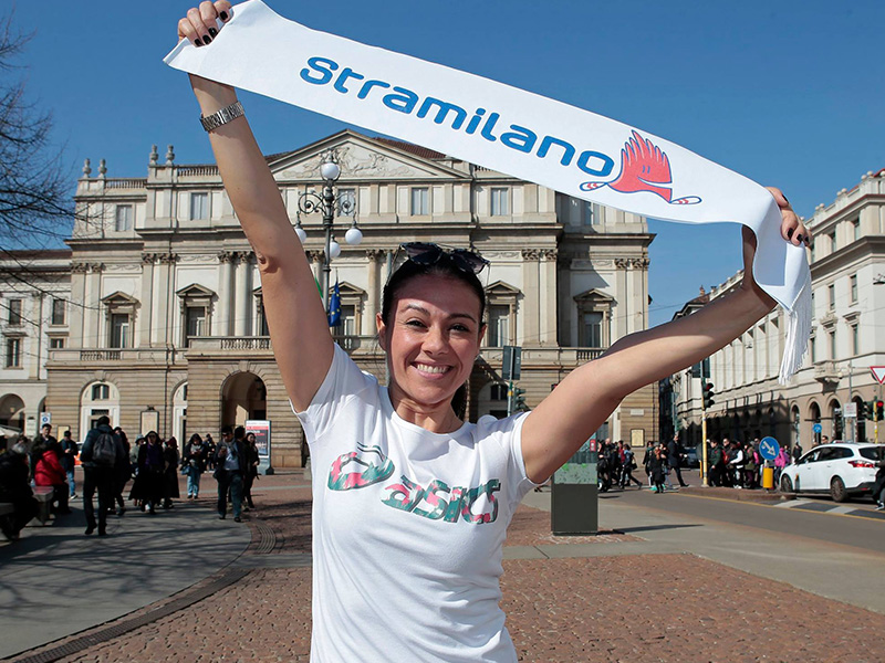 Giusy Versace: una grande donna come Madrina della Stramilano Giusy Versace: una grande donna come Madrina della Stramilano