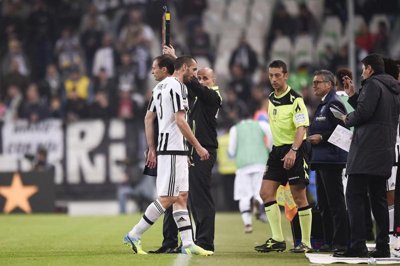 Juventus, Chiellini ancora out. Salta il Milan Juventus, Chiellini ancora out. Salta il Milan