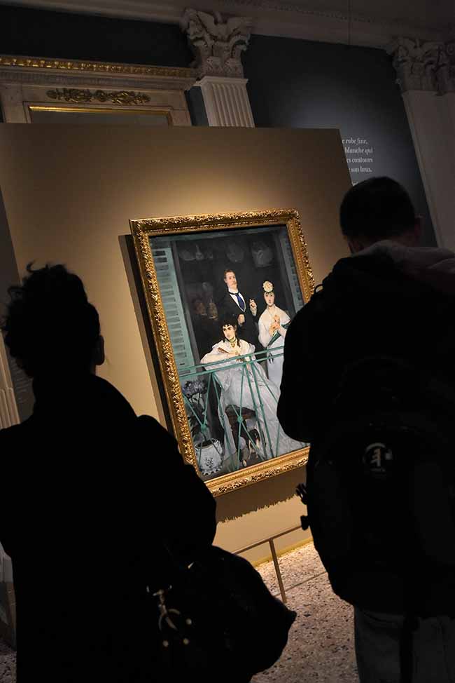 La moderna Parigi di Manet nella moderna città di Milano