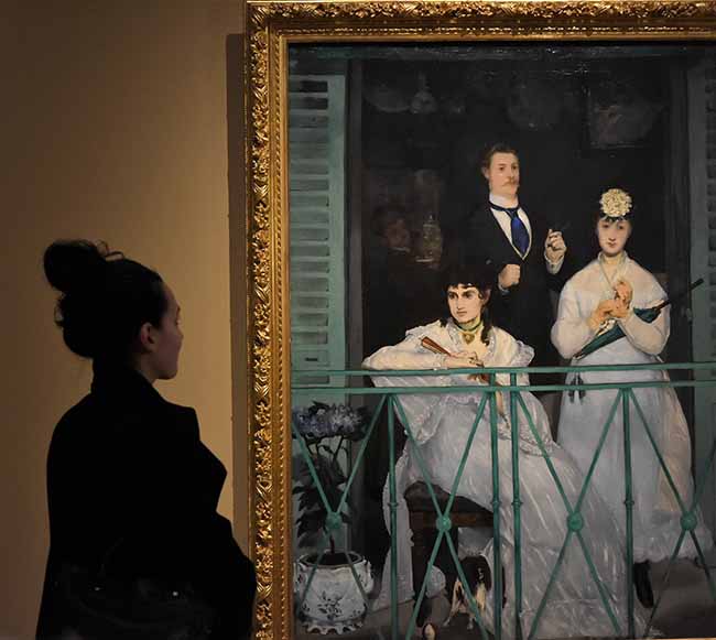 La moderna Parigi di Manet nella moderna città di Milano