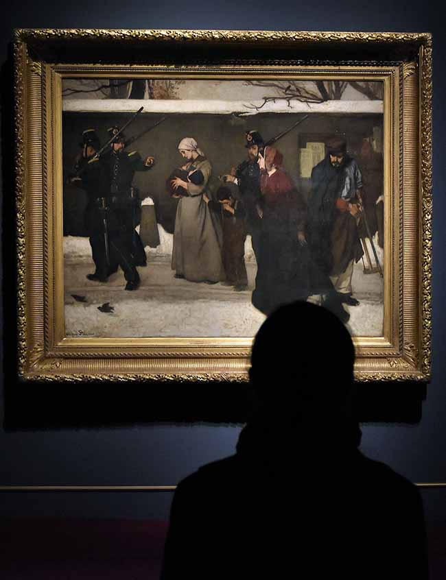 La moderna Parigi di Manet nella moderna città di Milano