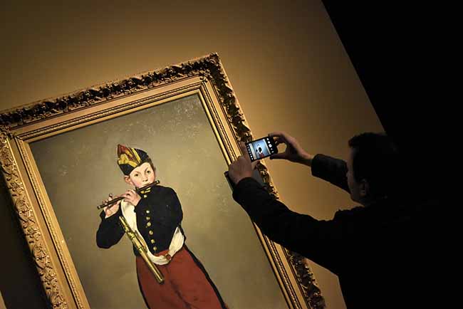 La moderna Parigi di Manet nella moderna città di Milano