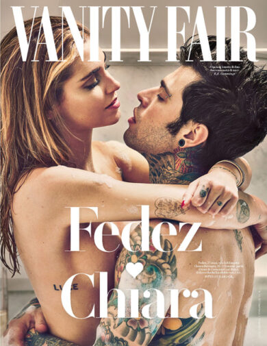 Chiara Ferragni e Fedez baci e passione in vasca da bagno