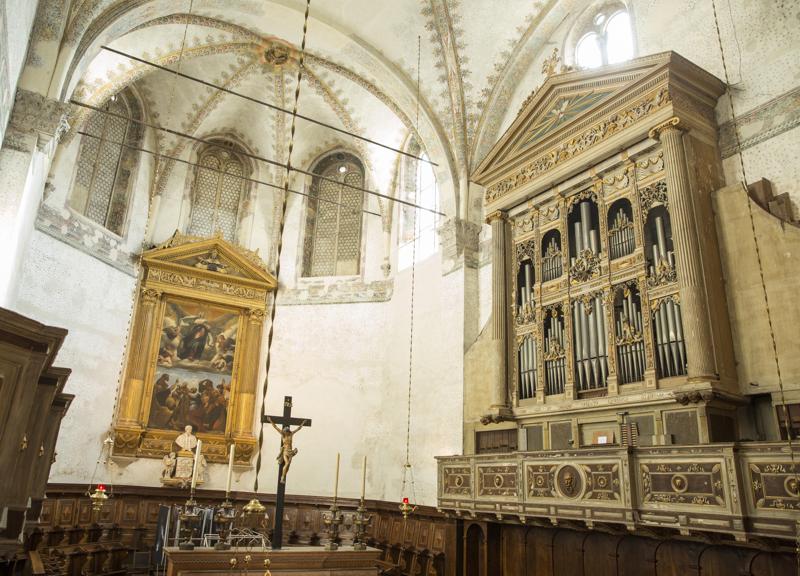 Al via il restauro dell’organo Antegnati-Serassi del Duomo Vecchio di Brescia Al via il restauro dell’organo Antegnati-Serassi del Duomo Vecchio di Brescia